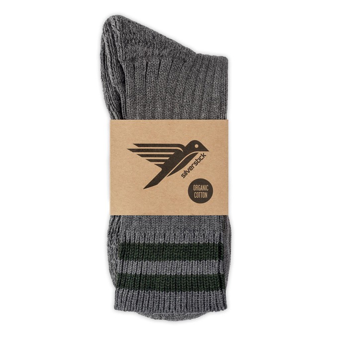 air organic cotton sport sock from Silverstick