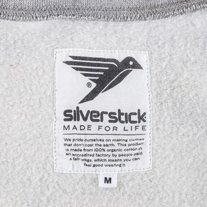 logo organic cotton sweat from Silverstick