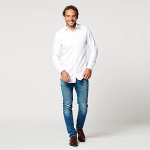 Overhemd - Circular White - Regular Fit from SKOT