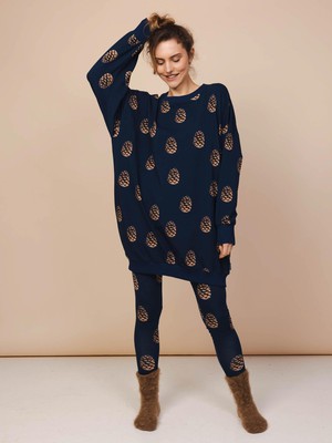 Pinecones Sweater Dress Dames from SNURK