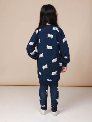 Counting Sheep Sweater Dress en Legging set Kinderen from SNURK