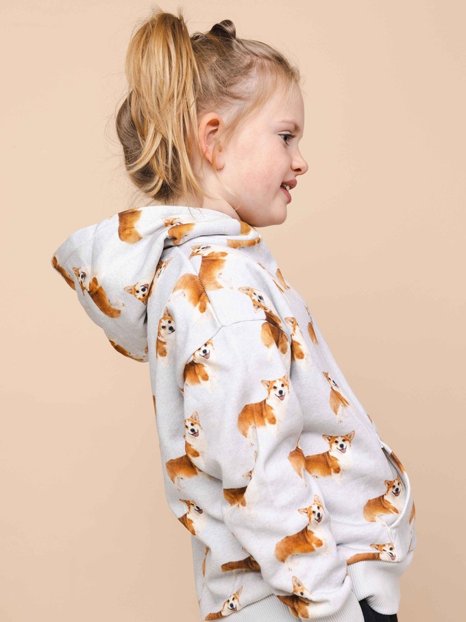 Corgi Time Oversized Hoodie Kinderen from SNURK