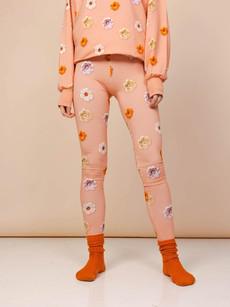 Flower Power Legging Dames via SNURK