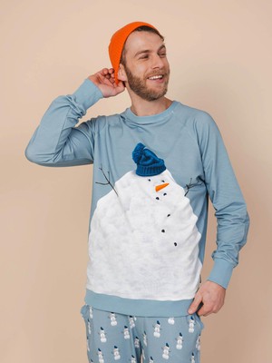 Mr. Snowman Sweater en Broek set Heren from SNURK