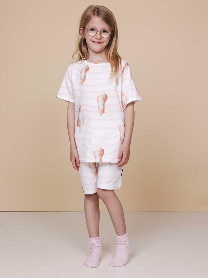 Ballerina T-shirt en Korte broek set Kinderen from SNURK