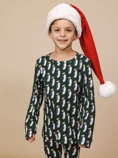 Penguin Xmas T-shirt lange mouwen Kinderen via SNURK