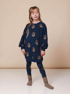 Pinecones Sweater Dress en Legging set Kinderen via SNURK