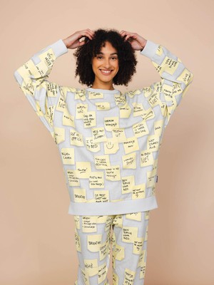 Note to Self Sweater en Broek set Unisex from SNURK