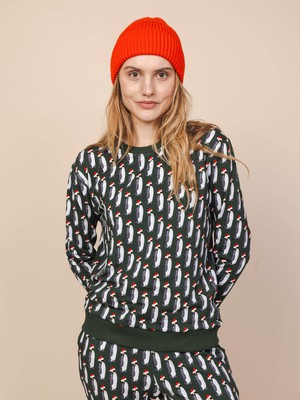 Penguin Xmas Party Sweater Dames from SNURK