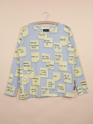 Note To Self T-shirt lange mouwen Dames from SNURK