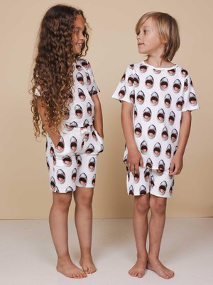 Shark!! T-shirt en Korte broek set Kinderen from SNURK