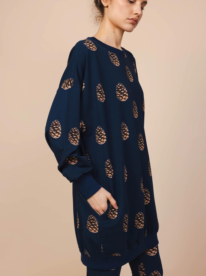 Pinecones Sweater Dress Dames from SNURK