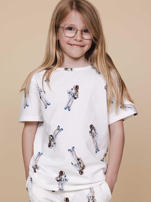 Astronaut T-shirt en Korte broek set Kinderen from SNURK