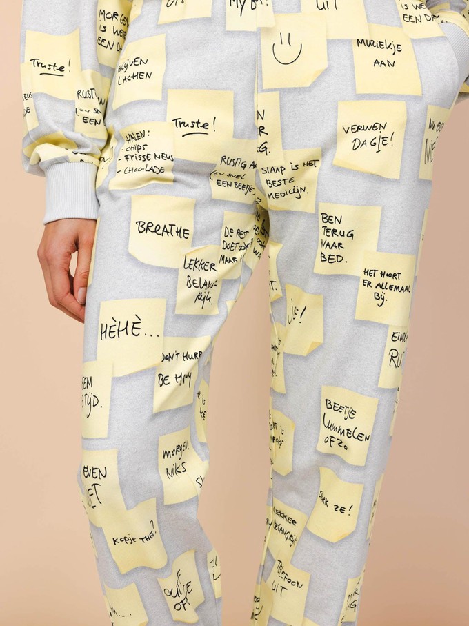 Note to Self Sweater en Broek set Unisex from SNURK