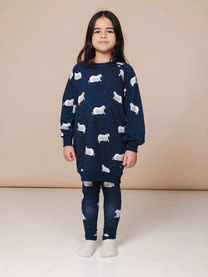 Counting Sheep Sweater Dress en Legging set Kinderen from SNURK