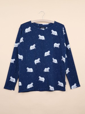 Counting Sheep T-shirt lange mouwen Dames from SNURK