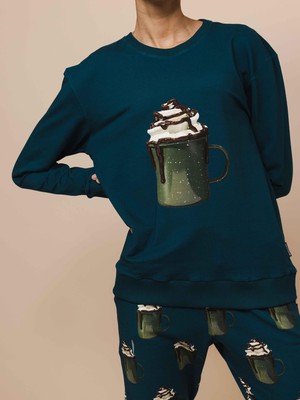 Hot Choco Sweater Dames from SNURK