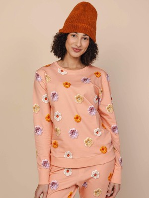 Flower Power Sweater Dames from SNURK