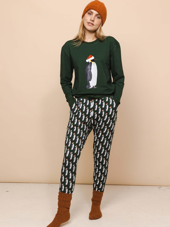 Penguin Xmas Sweater Dames from SNURK