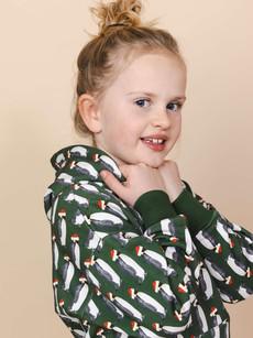 Penguin Xmas Oversized Hoodie Kinderen via SNURK