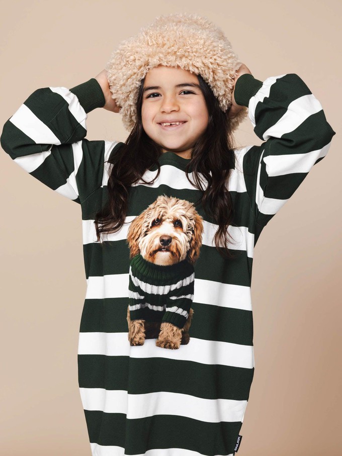 Labradoodle Sweater Dress Kinderen from SNURK