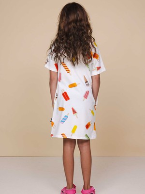 Popsicles T-shirt Dress Kinderen from SNURK