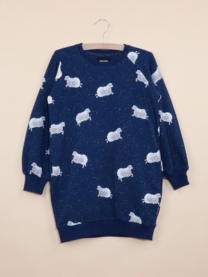 Counting Sheep Sweater Dress Kinderen from SNURK