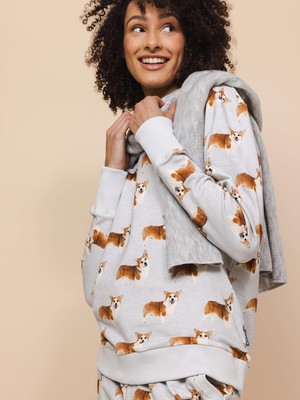 Corgi Time Sweater Dames from SNURK