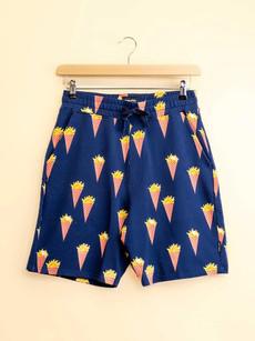 Fries Navy Shorts Heren via SNURK