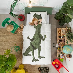 Dino pillow case 60 x 70 cm from SNURK