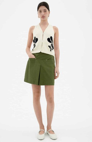 Marigold Robbie vest beige from Sophie Stone