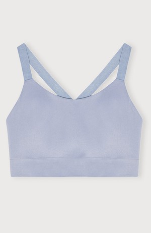 Active cross back bra misty blue from Sophie Stone