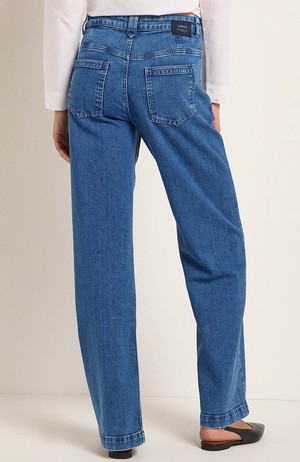 Marlene jeans mid blue denim from Sophie Stone