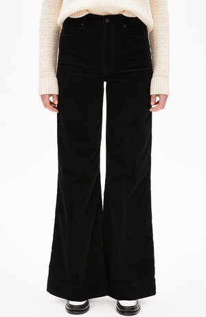 Murliaa corduroy broek zwart from Sophie Stone