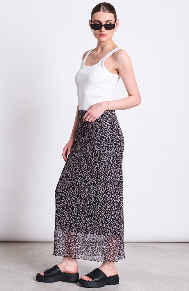 Smuk maxi skirt leo print from Sophie Stone