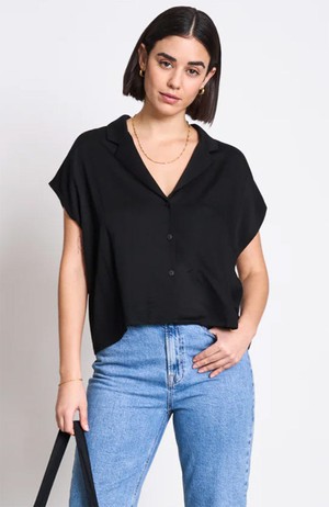 Tierra blouse black from Sophie Stone