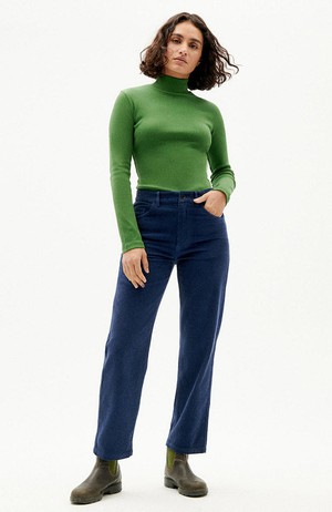 Aine rib top groen from Sophie Stone