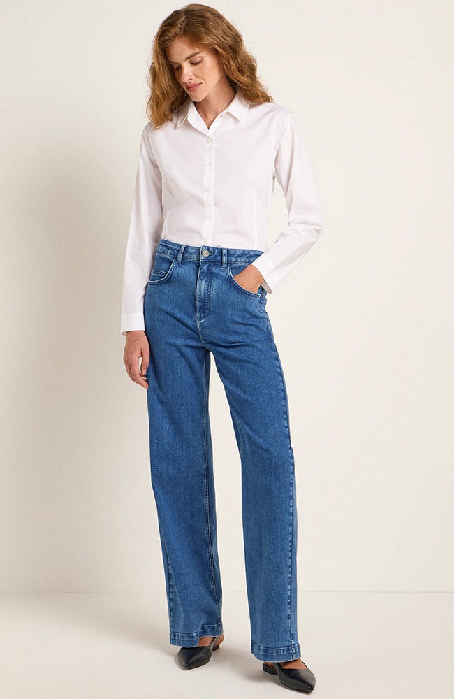 Marlene jeans mid blue denim from Sophie Stone