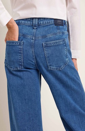 Marlene jeans mid blue denim from Sophie Stone