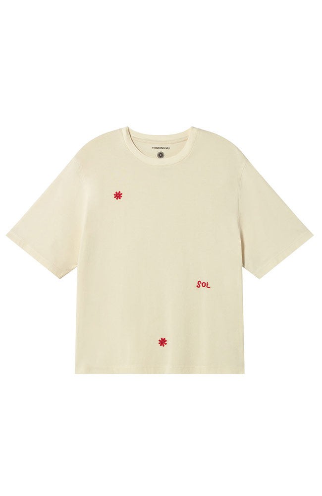 Sol Sol t-shirt Lucia wit from Sophie Stone