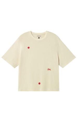 Sol Sol t-shirt Lucia wit from Sophie Stone