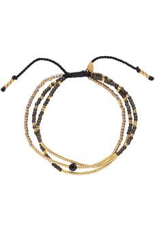 Sensation armband black onyx via Sophie Stone