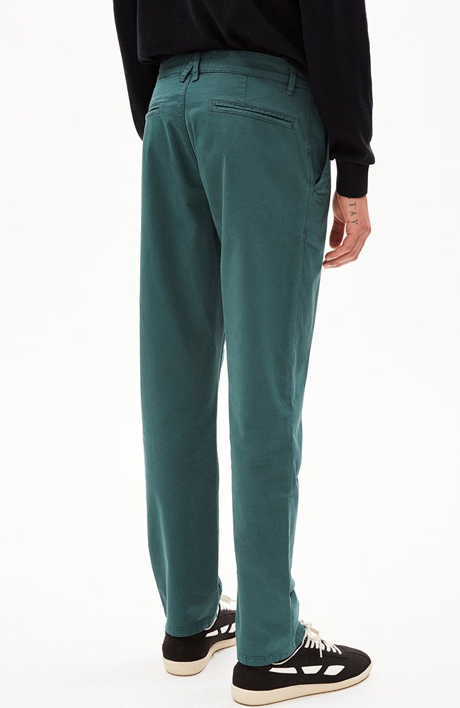 Aathan chino deep teal from Sophie Stone