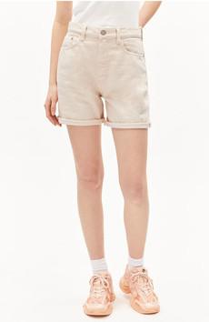 Sheaari denim shorts undyed via Sophie Stone