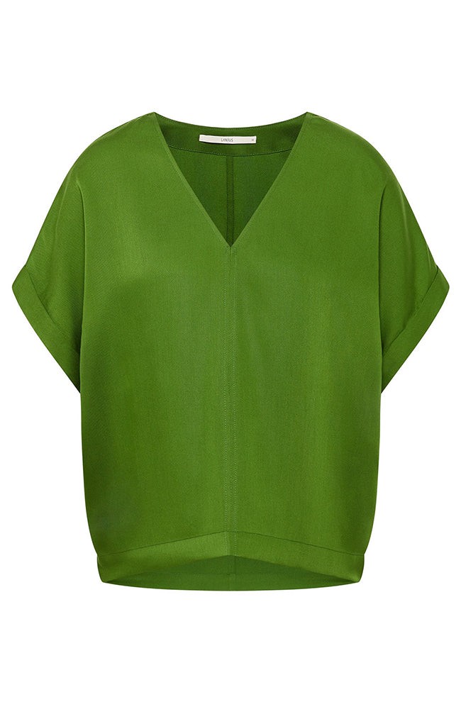 Tencel blouse groen from Sophie Stone