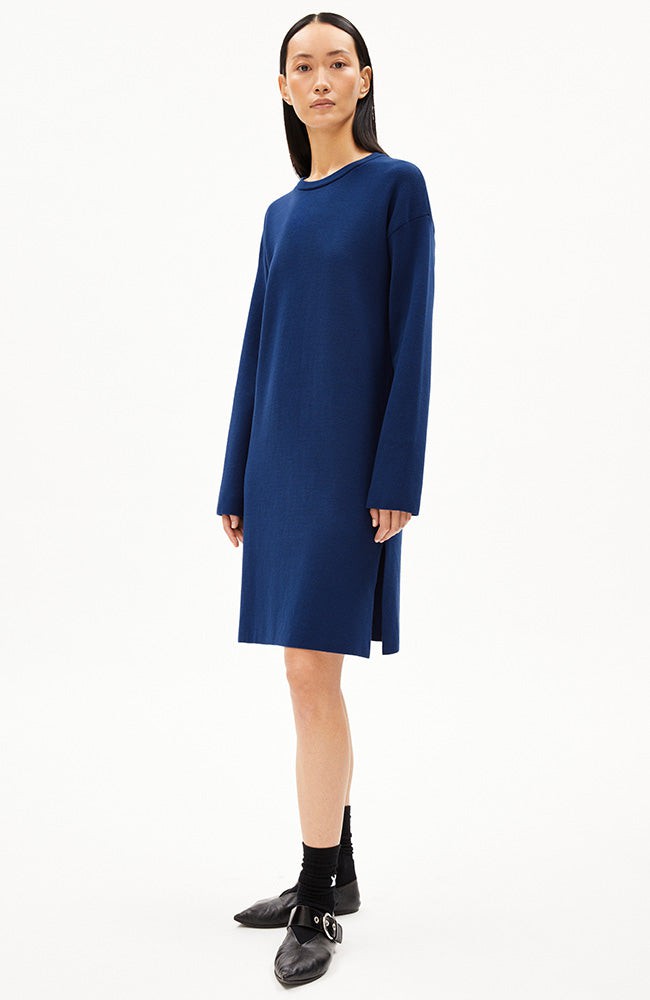 Rosanniaas jurk faded indigo from Sophie Stone