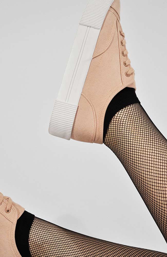 Sara sneaker sokjes zwart from Sophie Stone