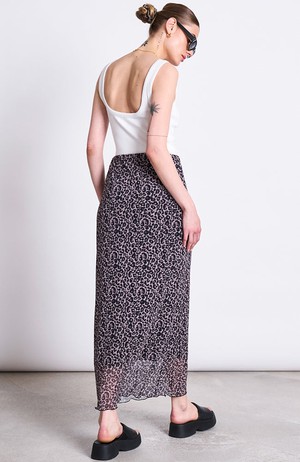 Smuk maxi skirt leo print from Sophie Stone