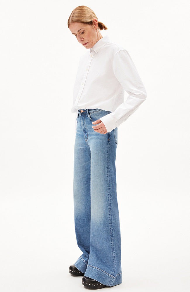 Murliaa wide leg jeans misty blue from Sophie Stone