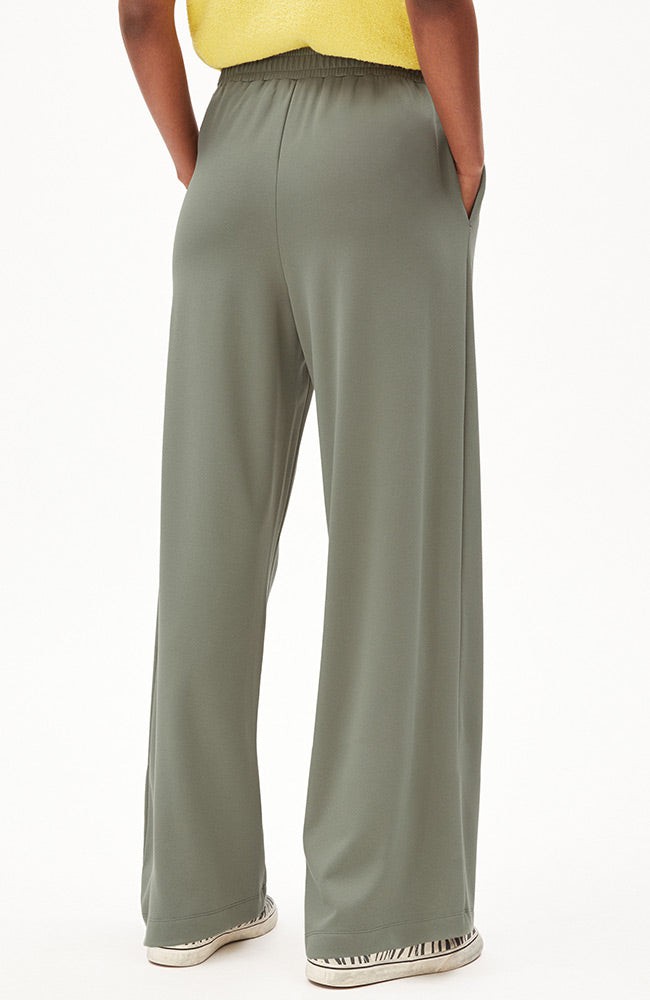 Juanaa broek grey green from Sophie Stone